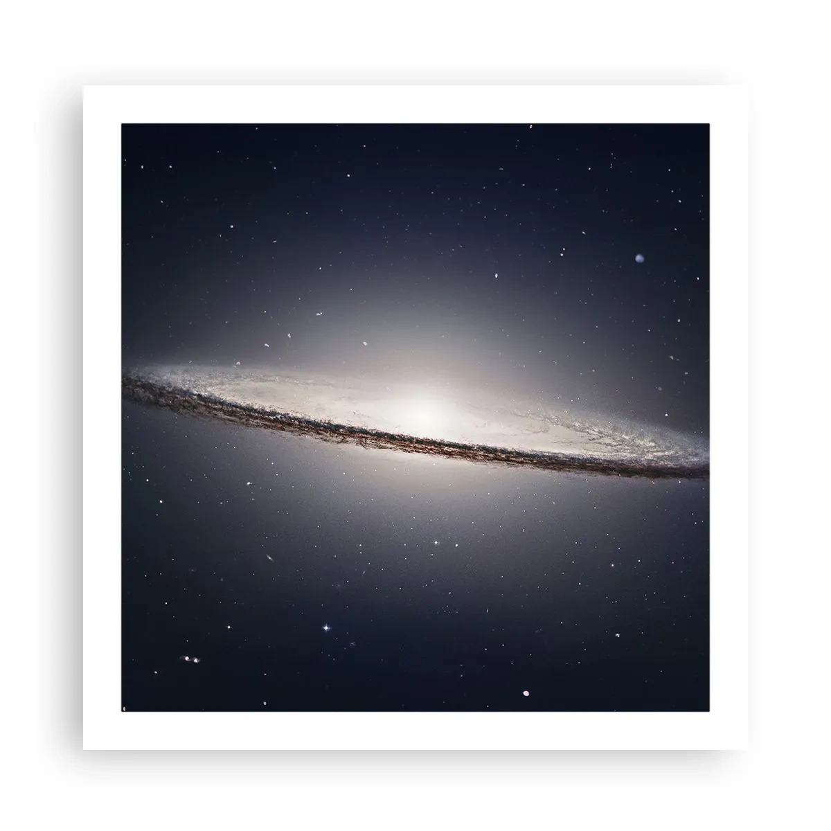Plakat - Der var engang i en galakse langt, langt borte.... - 60x60 cm