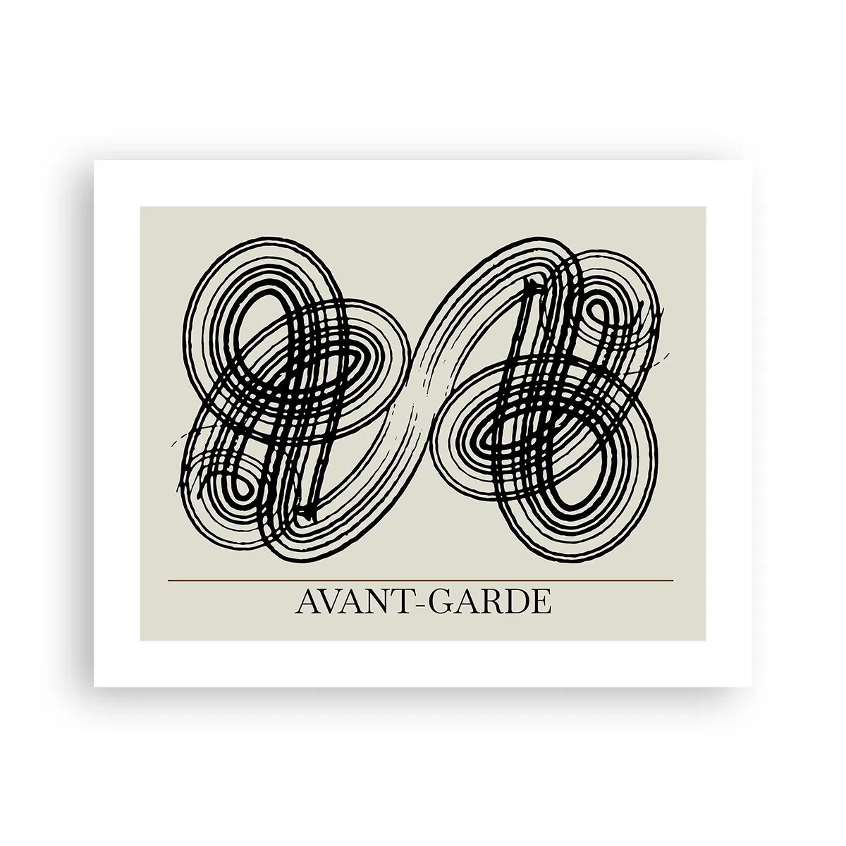 Plakat - Det kom ud spontant - 50x40 cm