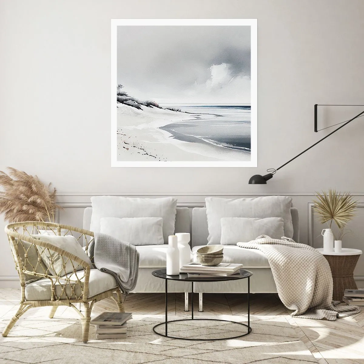 Plakat - Altid sammen - 60x60 cm