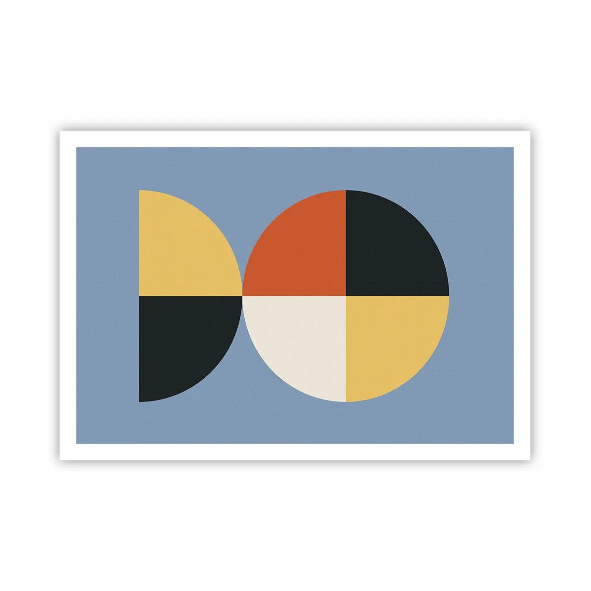 Plakat - Se og tæl - 100x70 cm