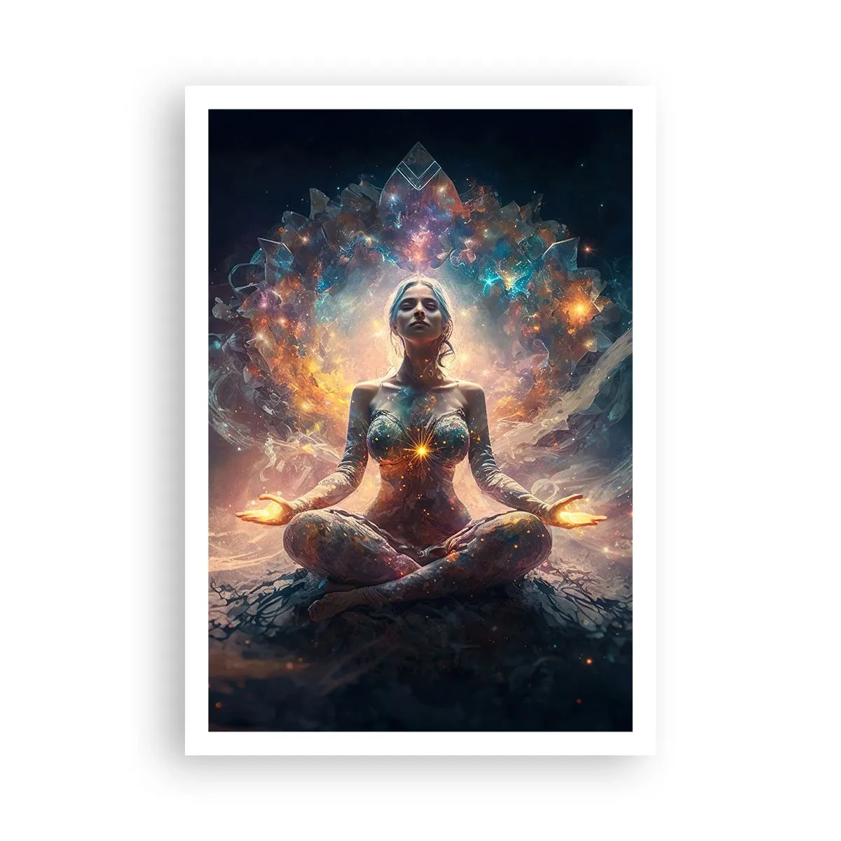Plakat - Flow af god energi - 70x100 cm