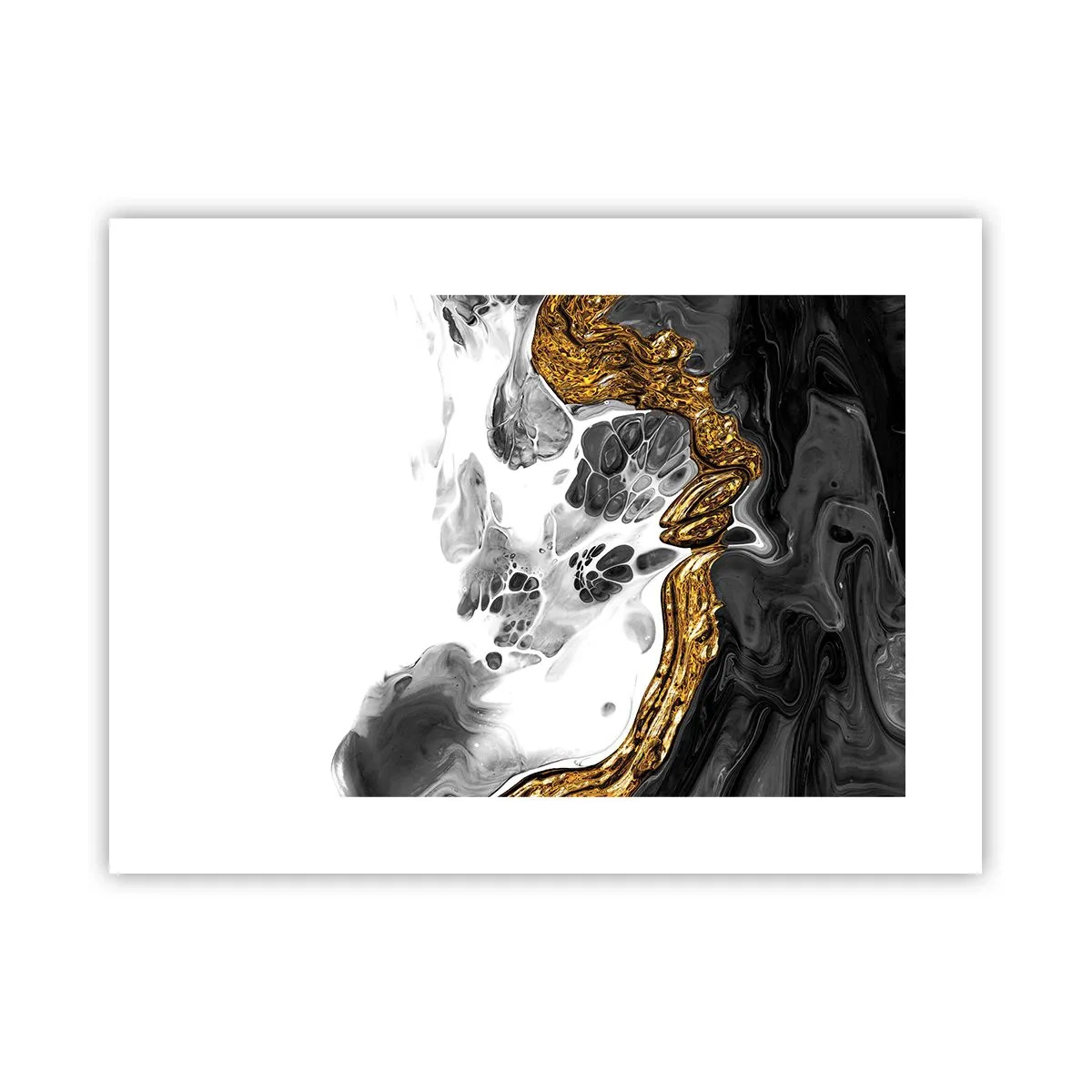 Plakat - Organisk sammensætning - 40x30 cm