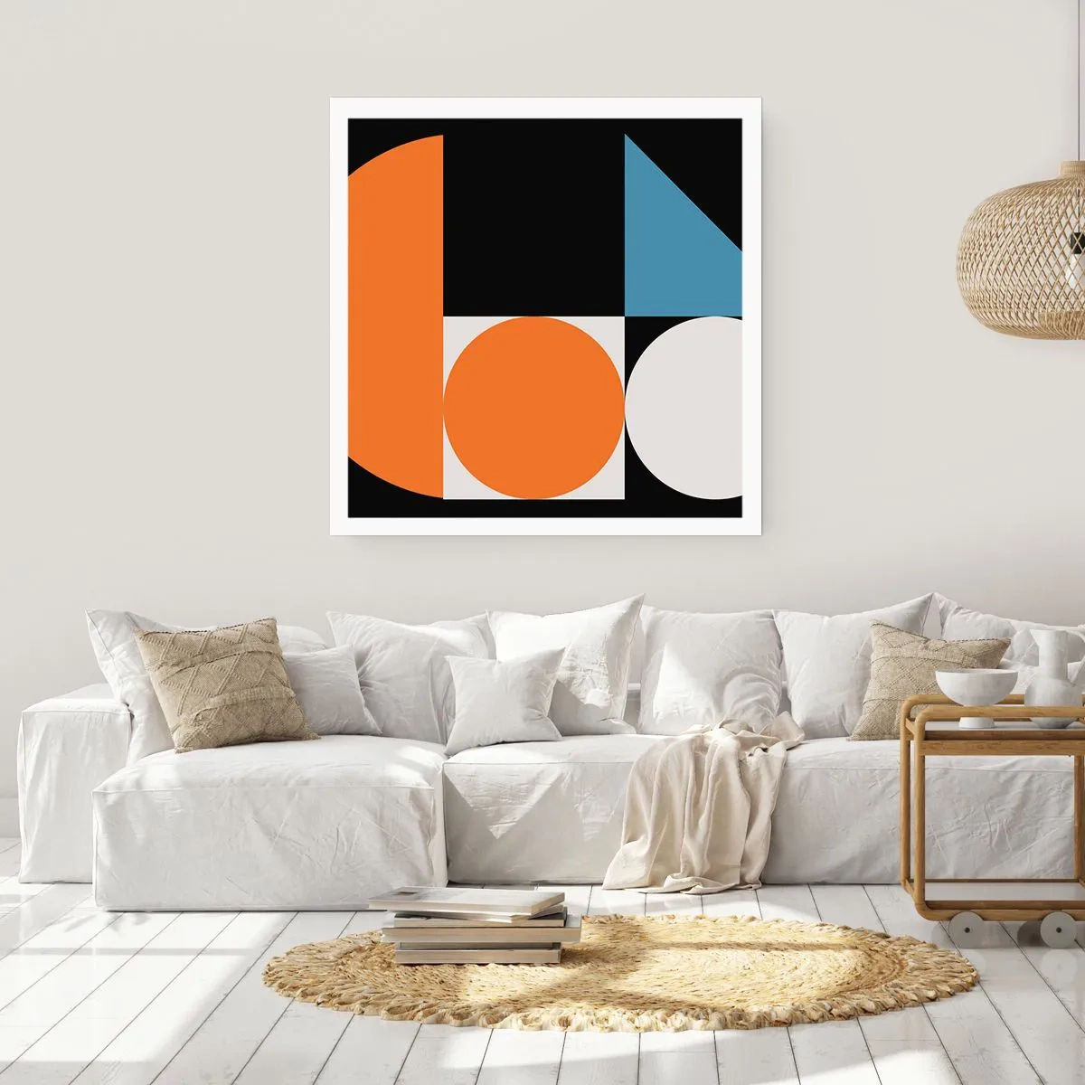 Plakat - System til figurer - 30x30 cm