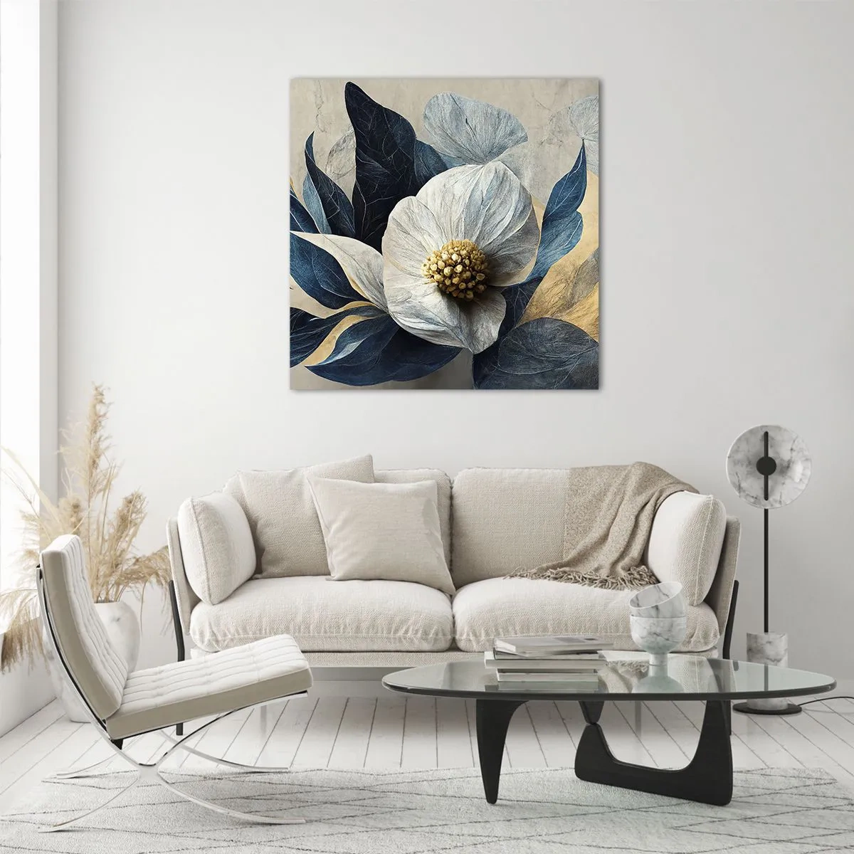 Billede på glas - Har et hjerte af guld - 60x60 cm