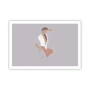 Plakat - Omrids af nåde - 91x61 cm