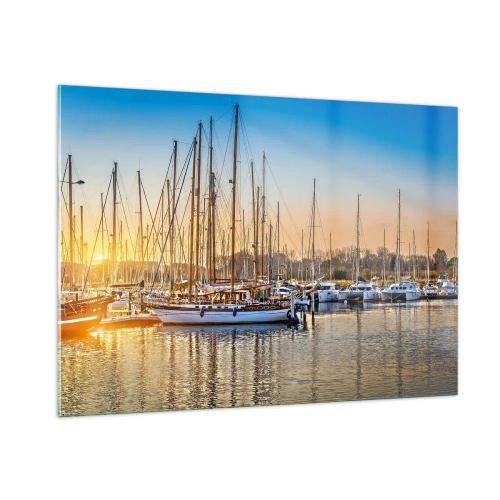 Billede på glas - Vinden skal også sove - 100x70 cm