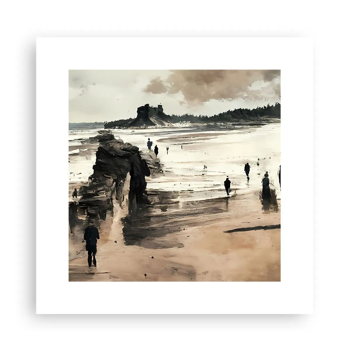 Plakat - Indkaldt - 30x30 cm