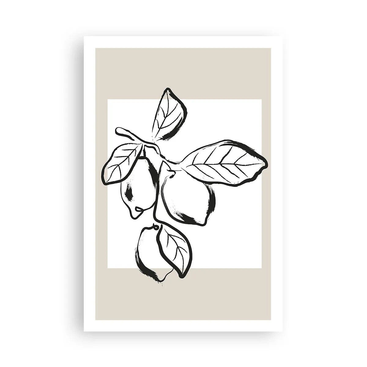 Plakat - Hvor citronen modner... - 61x91 cm