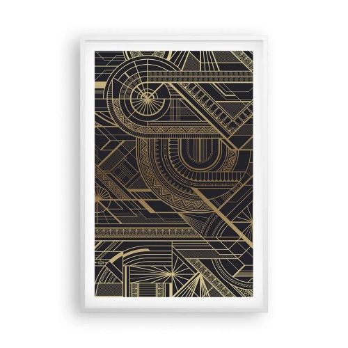 Plakat i hvid ramme - Koncepter, idéer, planer - 61x91 cm