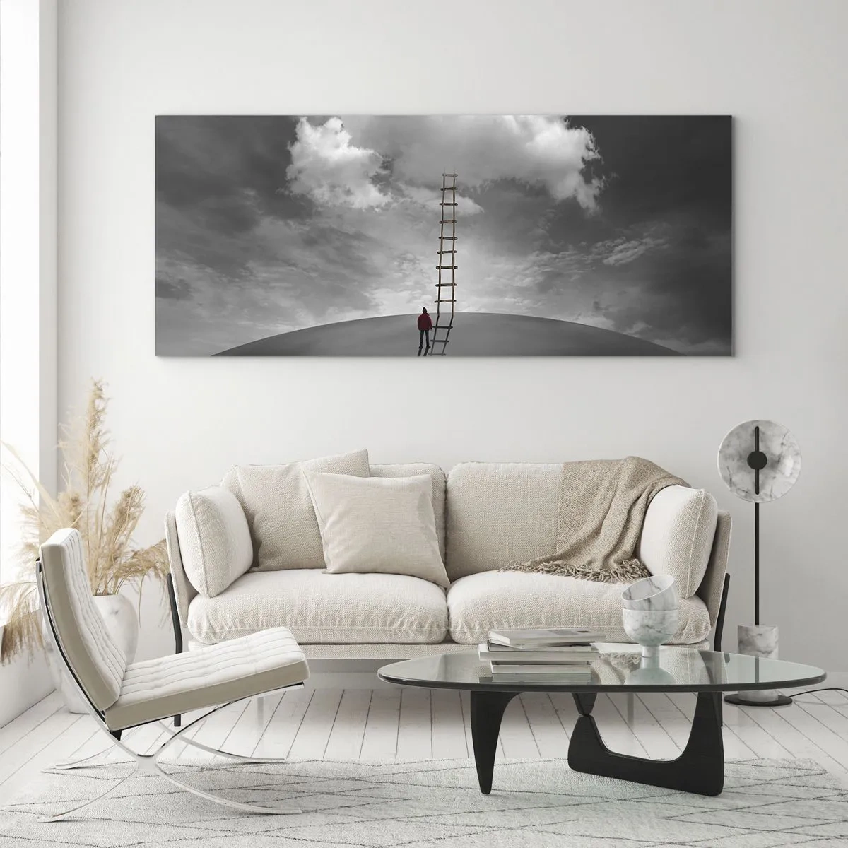 Billede på glas - Alt er muligt - 90x30 cm