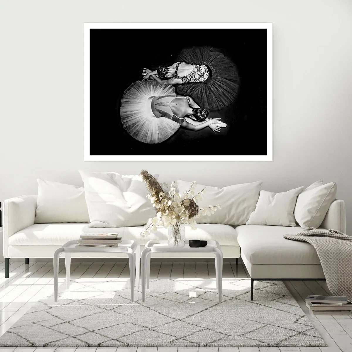 Plakat - Yin og yang - den perfekte balance - 100x70 cm