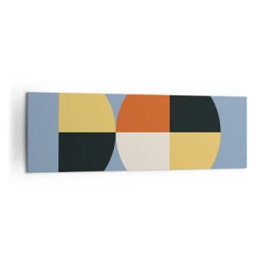 Lærredstryk - Billede på lærred - Se og tæl - 160x50 cm