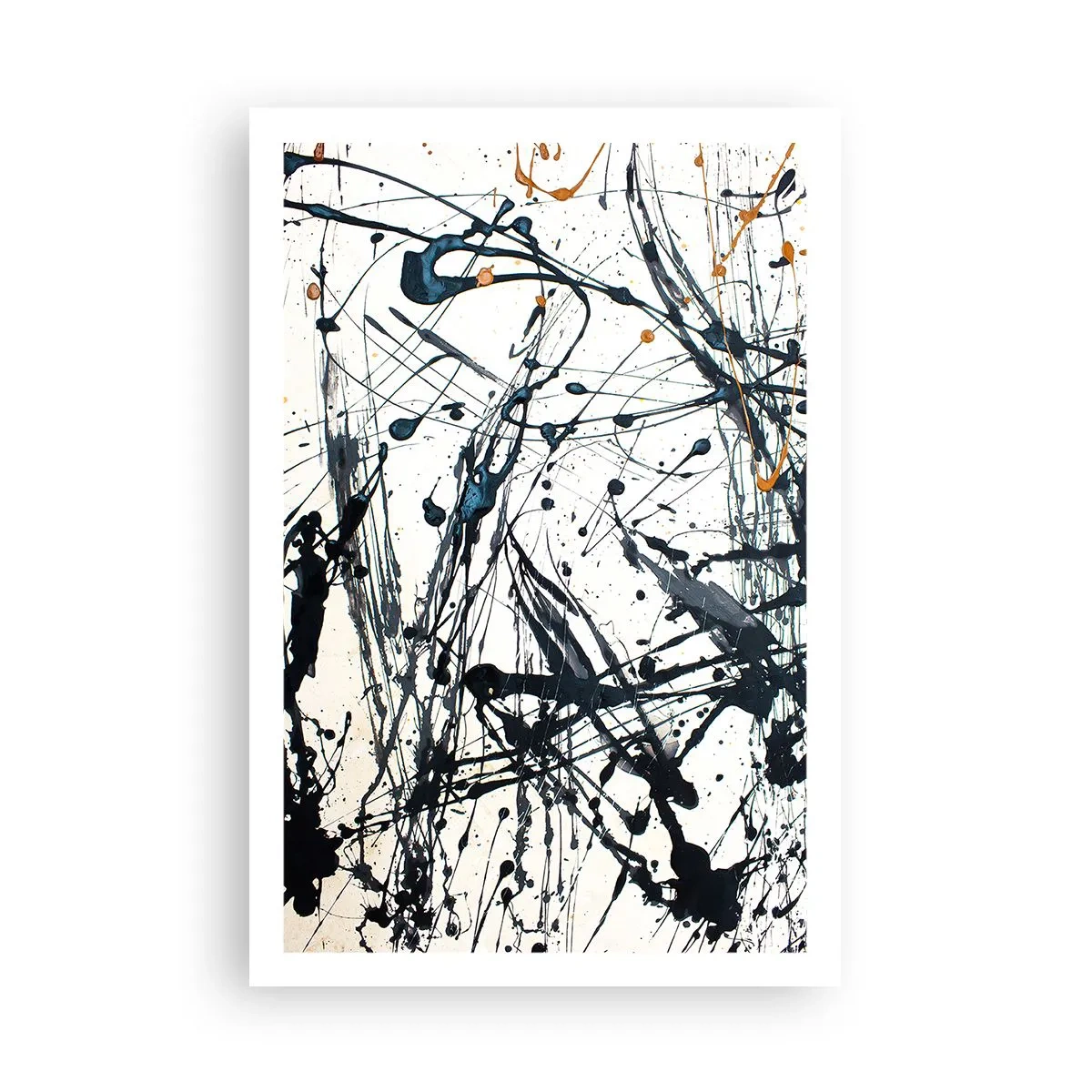 Plakat - Ekspressionistisk abstraktion - 61x91 cm