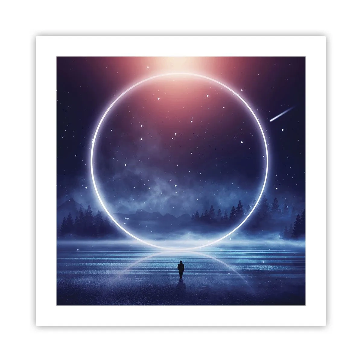 Plakat - De er allerede her... - 50x50 cm