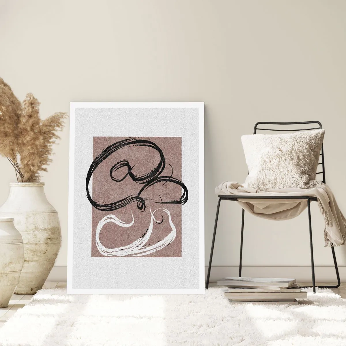 Plakat - Komposition - en søgen efter fuldstændighed - 50x70 cm