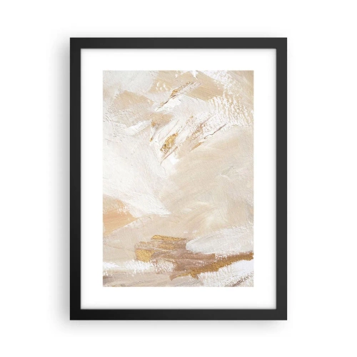 Plakat i sort ramme - Pastelkomposition - 30x40 cm