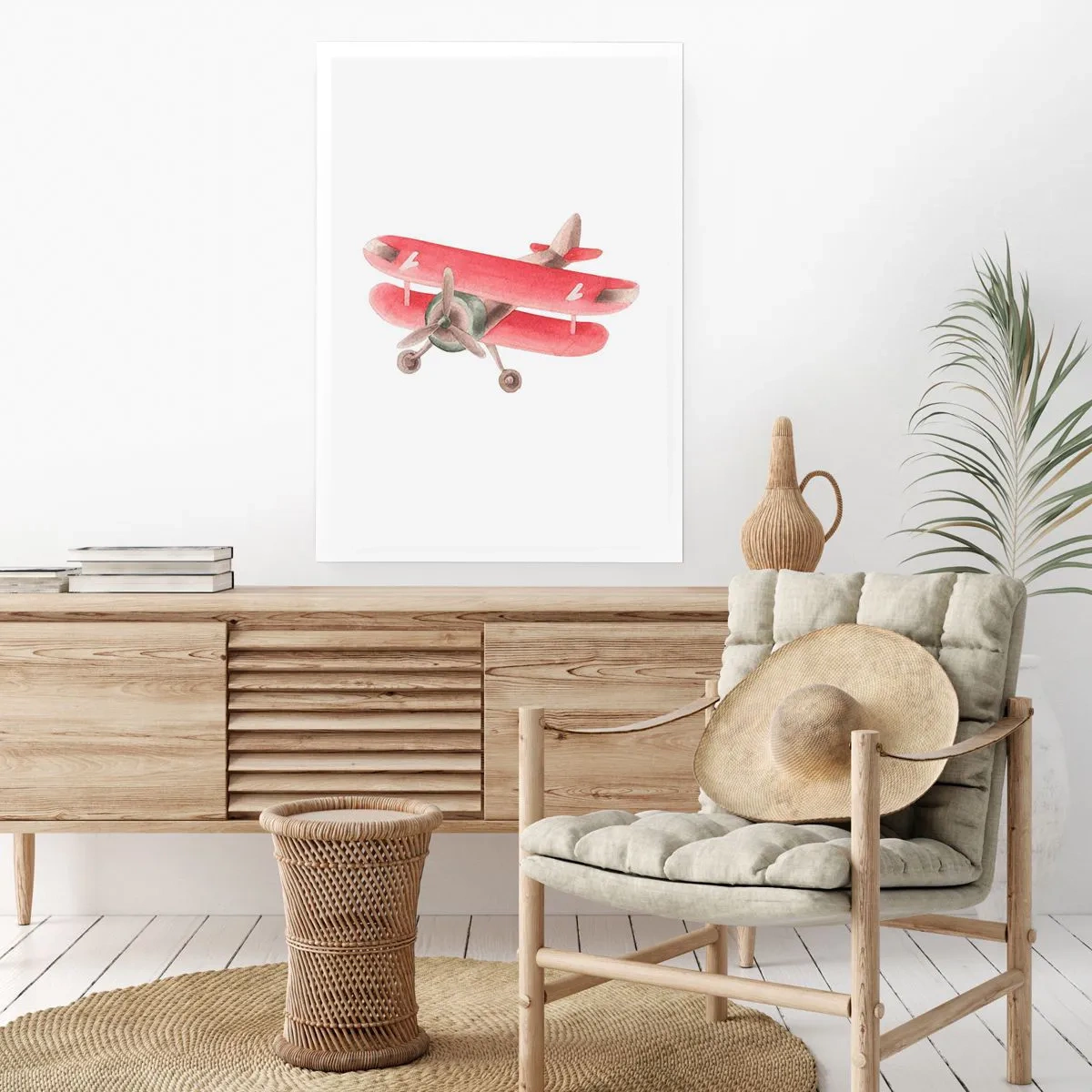 Plakat - Klar til at flyve højt - 40x50 cm