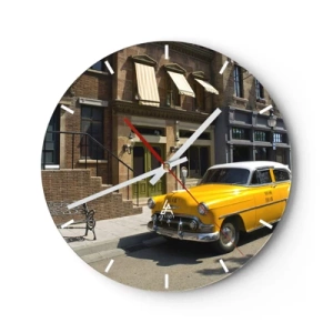 Vægur, Uret - Der var engang i Amerika - 40x40 cm