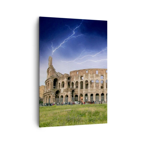 Lærredstryk - Billede på lærred - Kamparena - 70x100 cm