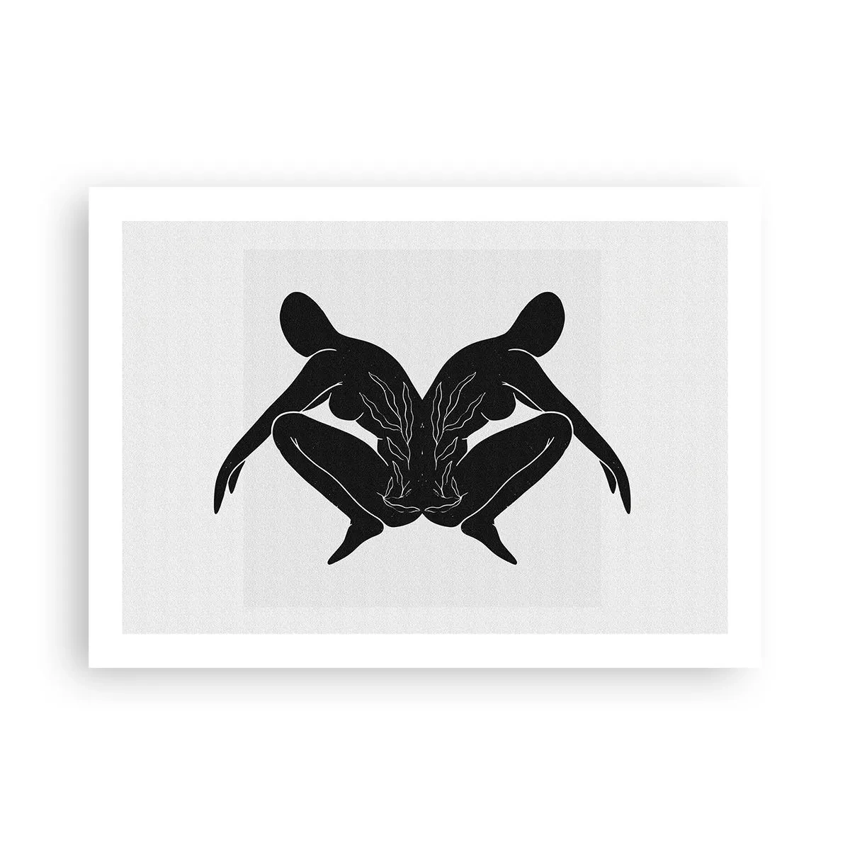 Plakat - En delt sjæl - 70x50 cm