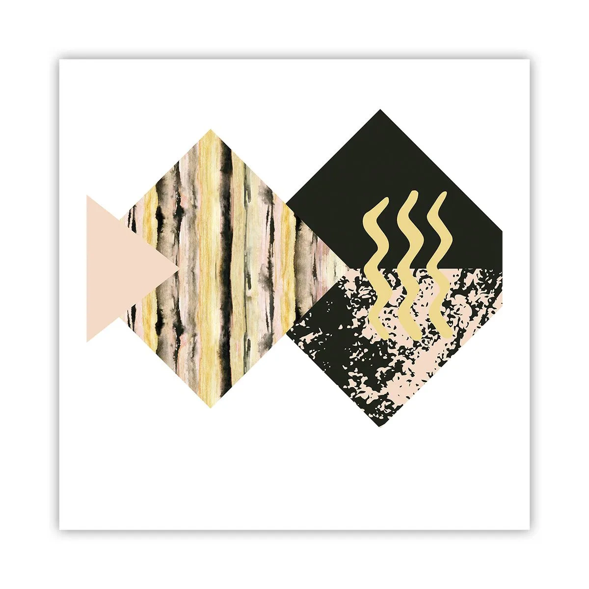 Plakat - Ikke så simpelt - 60x60 cm