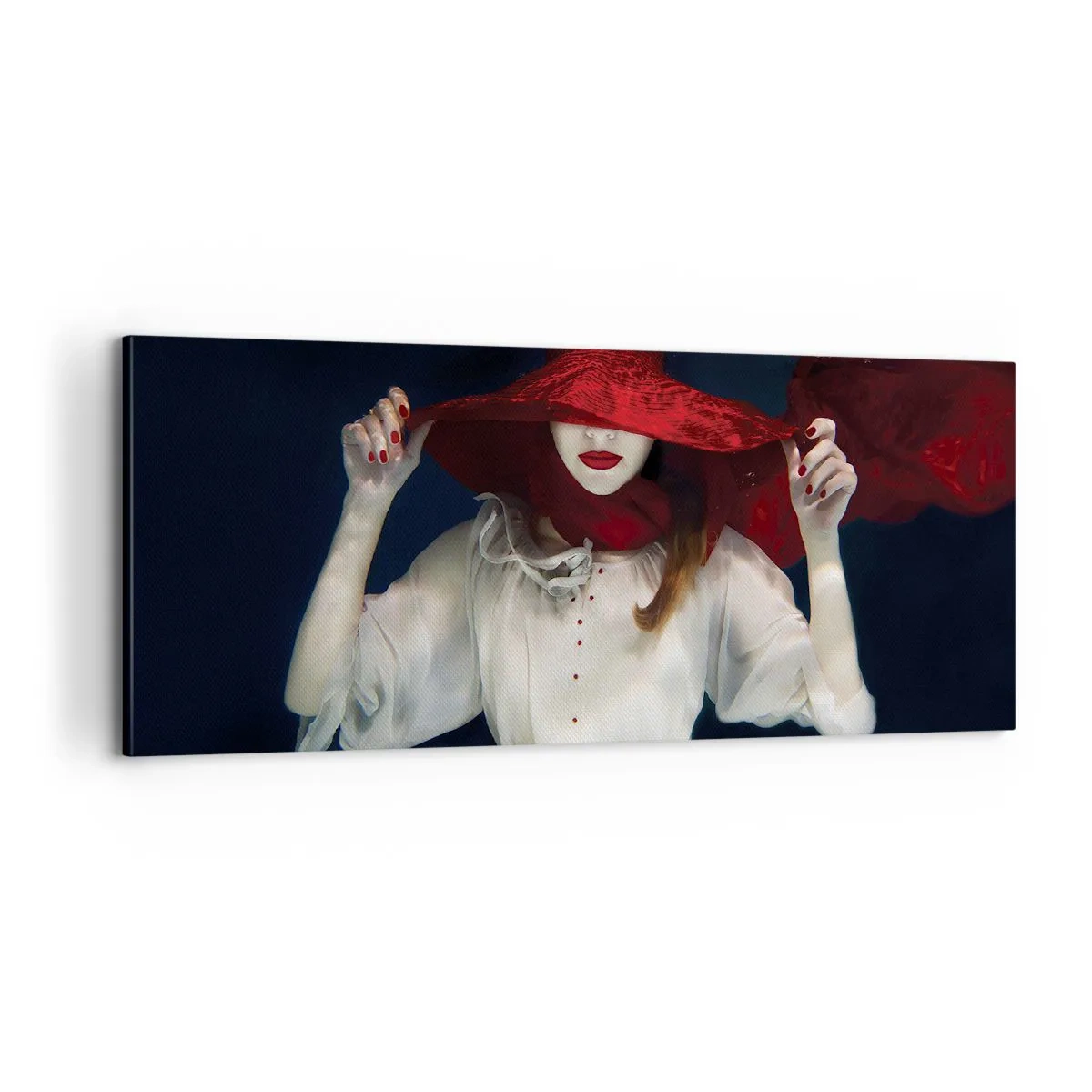 Lærredstryk - Billede på lærred - Vidunderkvinden - 100x40 cm