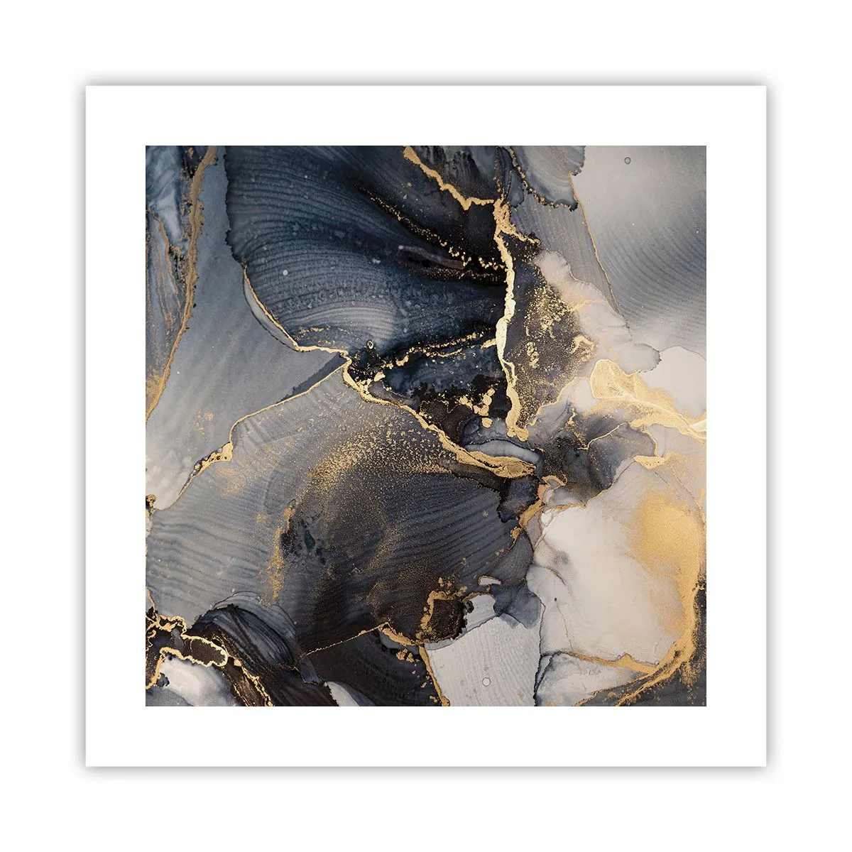 Plakat - Livet af sten - 40x40 cm