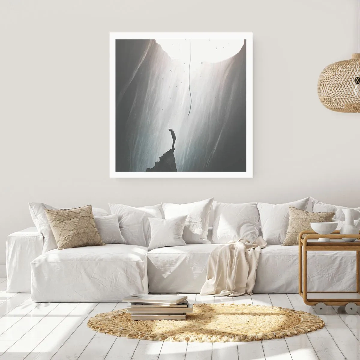 Plakat - Der er altid en vej ud - 30x30 cm