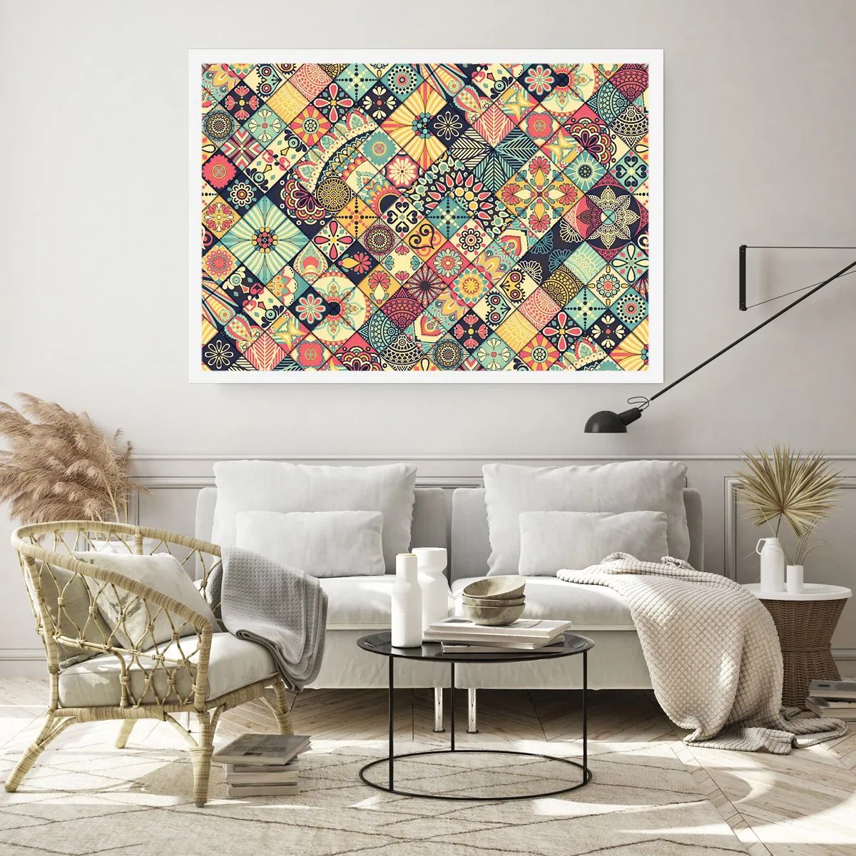 Plakat - Marokkansk stemning - 40x30 cm