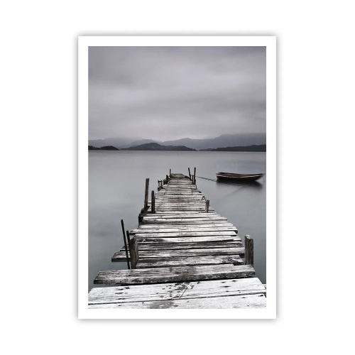 Plakat - Du kan tage af sted i morgen - 70x100 cm