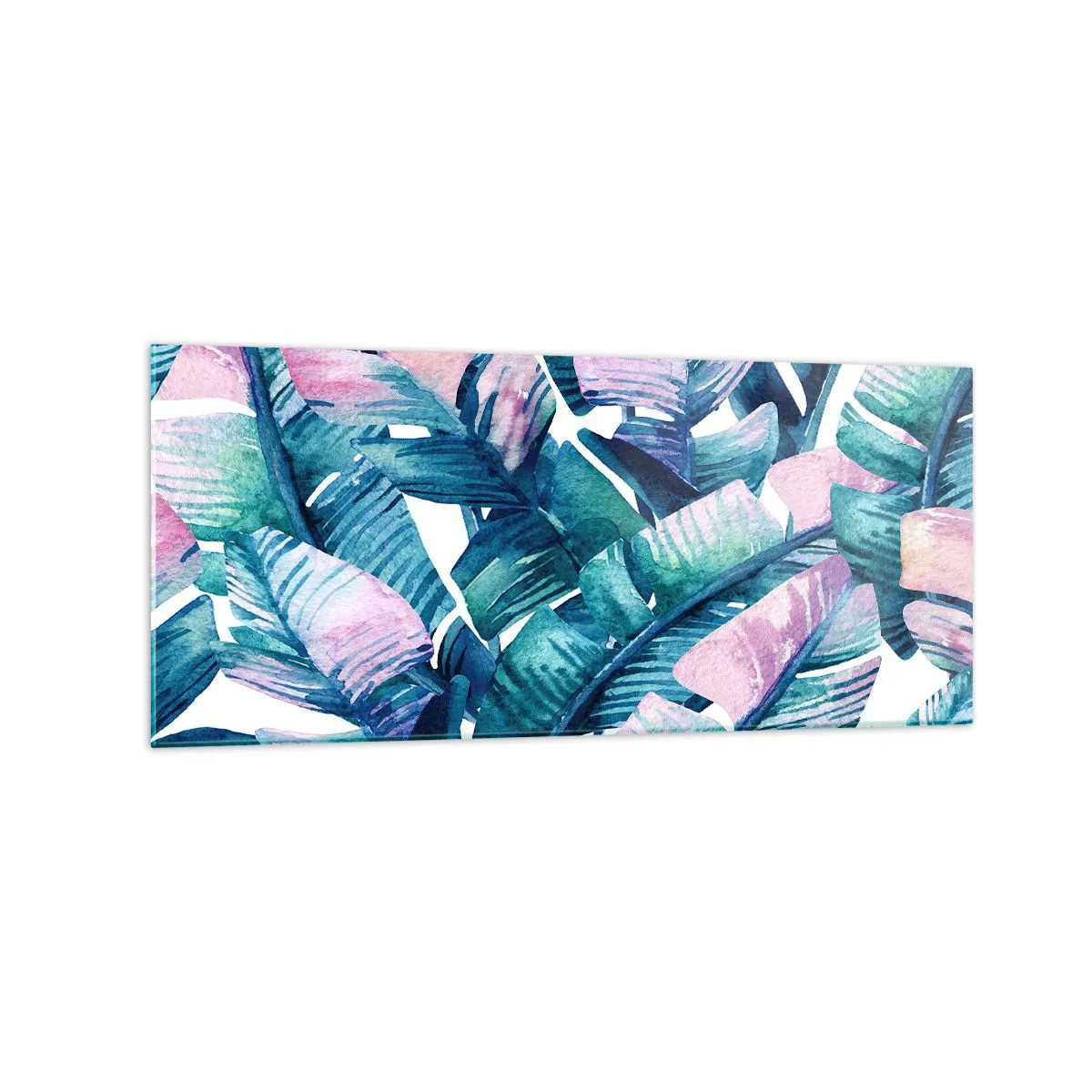 Billede på glas - I en bananlund - 120x50 cm