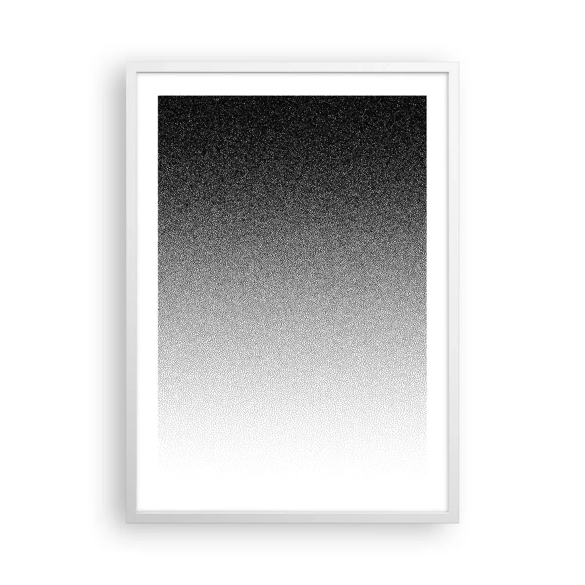 Plakat i hvid ramme - På vej mod lyset - 50x70 cm
