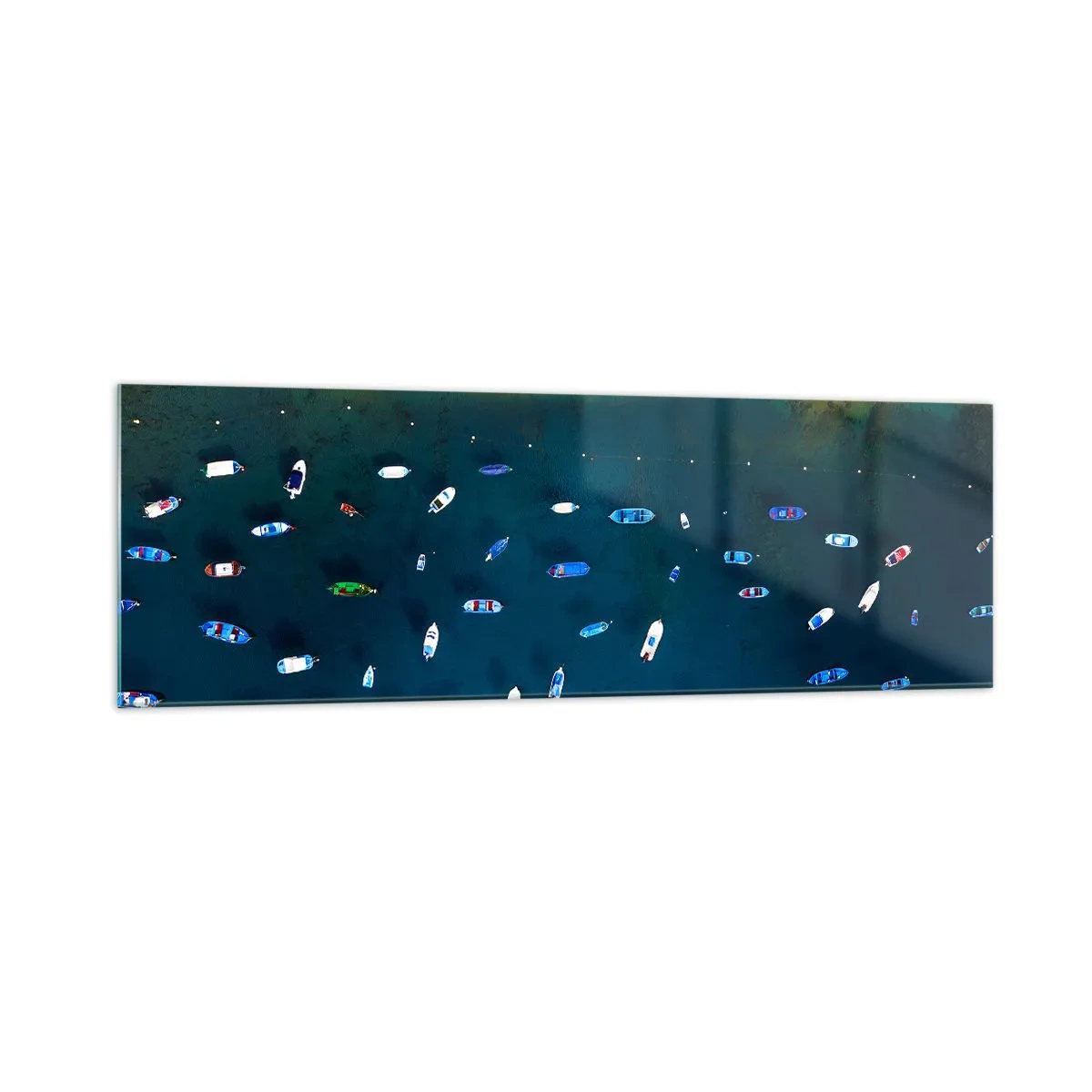 Billede på glas - En ferieleg - 160x50 cm