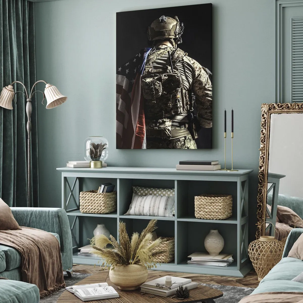 Lærredstryk - Billede på lærred - Det er grunden til, at - 80x120 cm