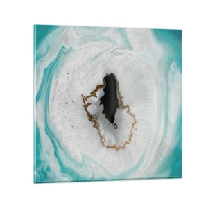 Billede på glas - Kom indenfor - 40x40 cm