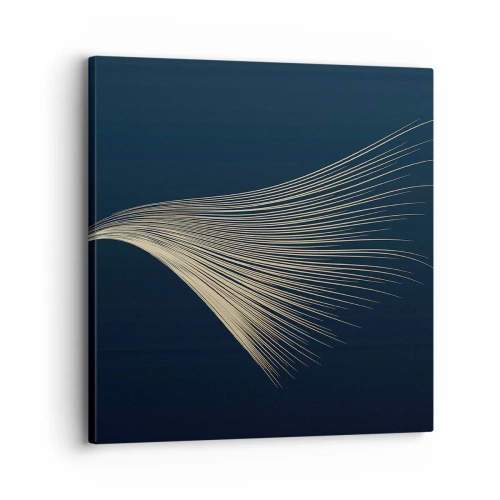 Lærredstryk - Billede på lærred - Som en engels hår - 30x30 cm