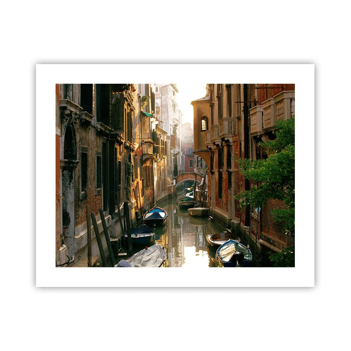 Plakat - I en venetiansk baggyde - 50x40 cm