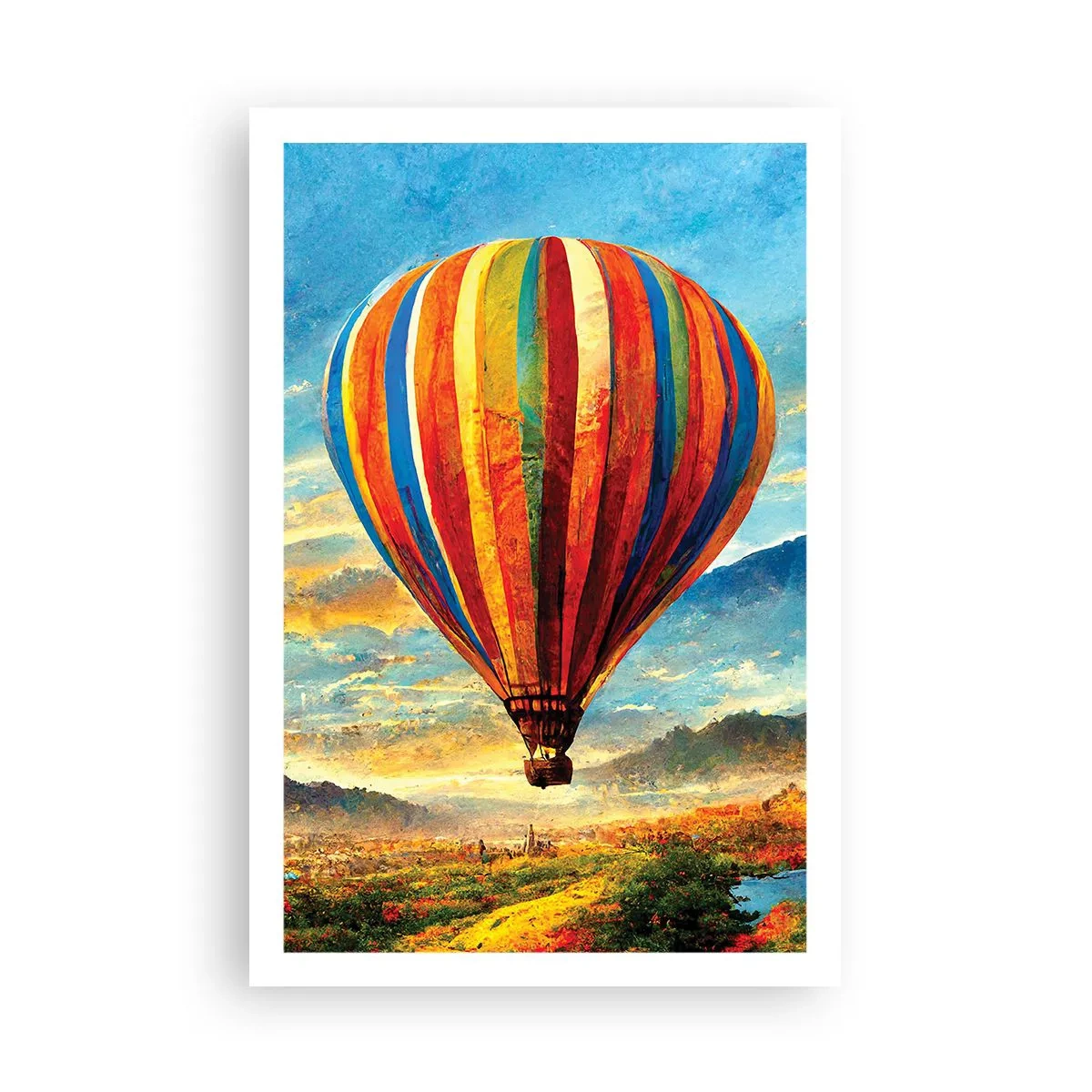 Plakat - I stilhed kan du se mere - 61x91 cm