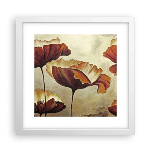 Plakat i hvid ramme - Marker - 30x30 cm