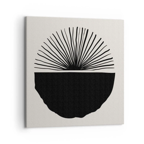 Lærredstryk - Billede på lærred - En vifte af muligheder - 50x50 cm