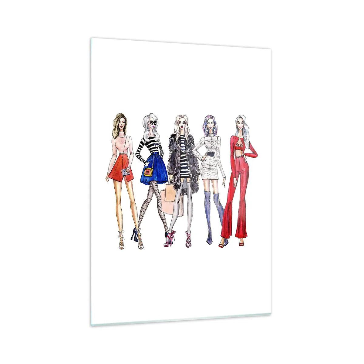 Billede på glas - Every week Fashion Week - 50x70 cm
