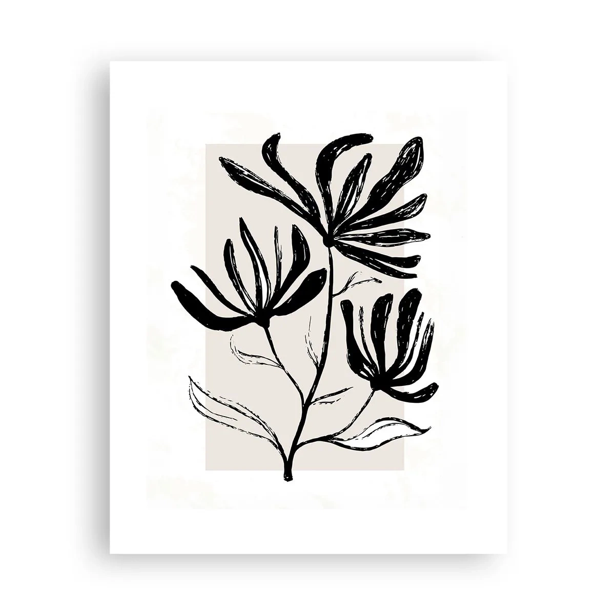 Plakat - Skitse til et herbarium - 40x50 cm