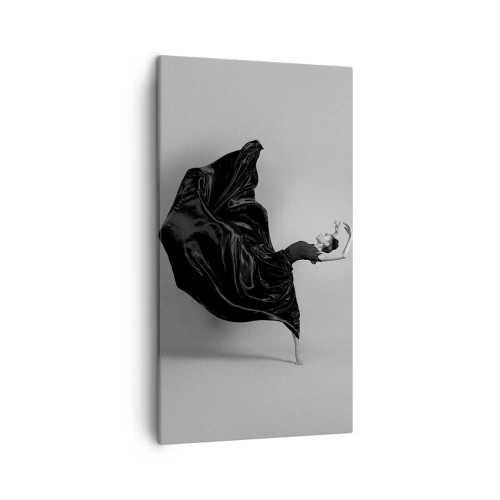 Lærredstryk - Billede på lærred - Bevinget af musik - 45x80 cm