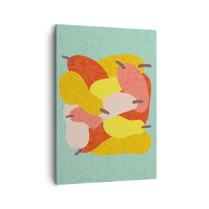 Lærredstryk - Billede på lærred - Smag på sommersolen - 50x70 cm