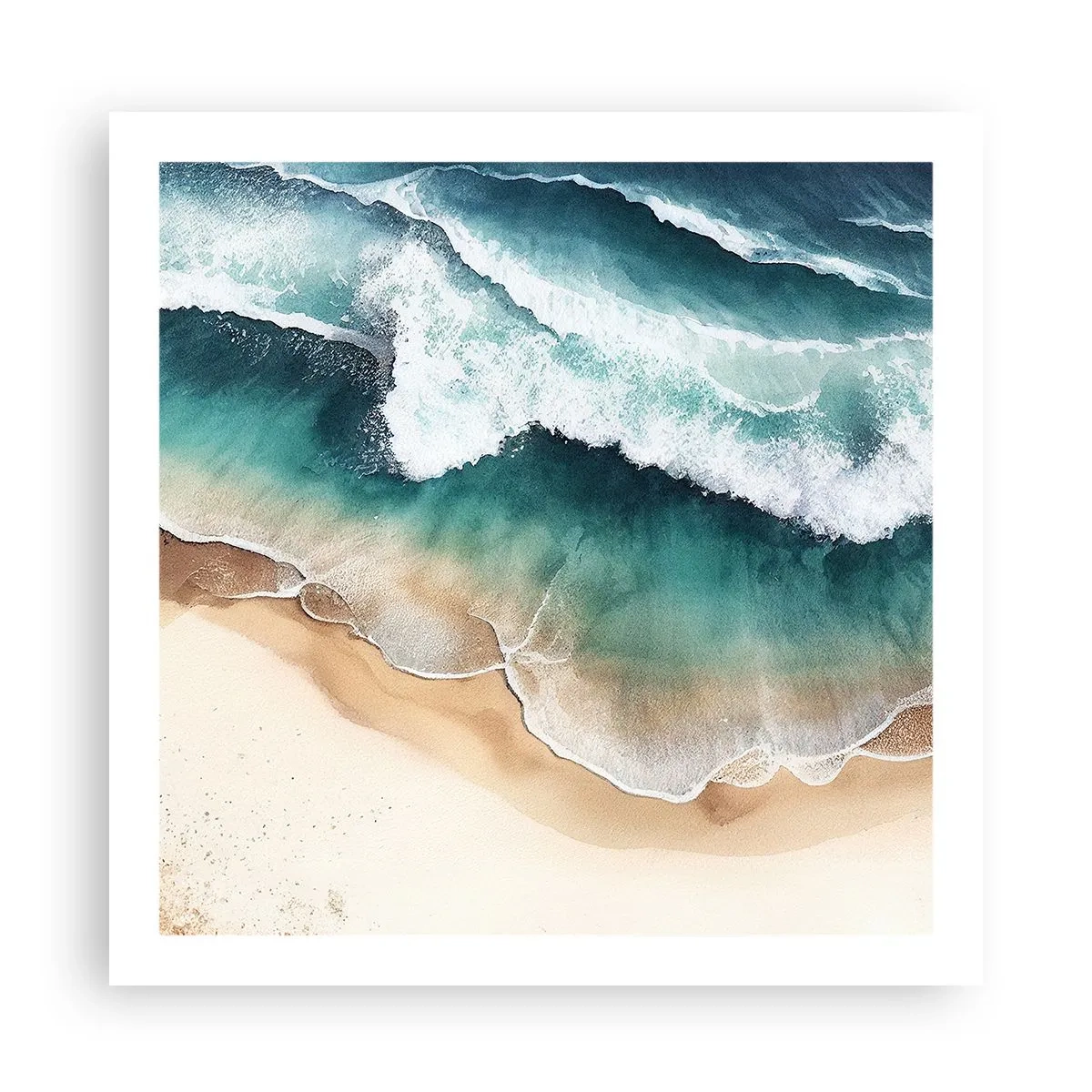 Plakat - Et evigt møde - 60x60 cm