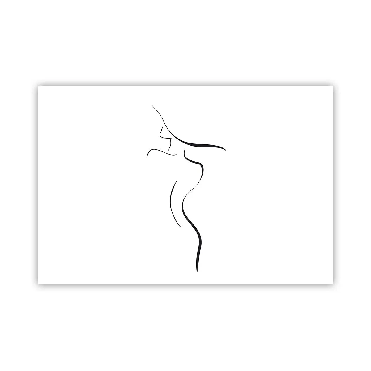 Plakat - Flygtig som en bølge - 91x61 cm
