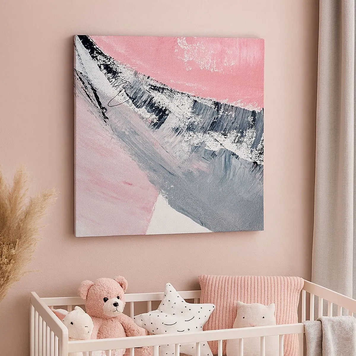 Lærredstryk - Billede på lærred - Matchende sammensætning - 30x30 cm