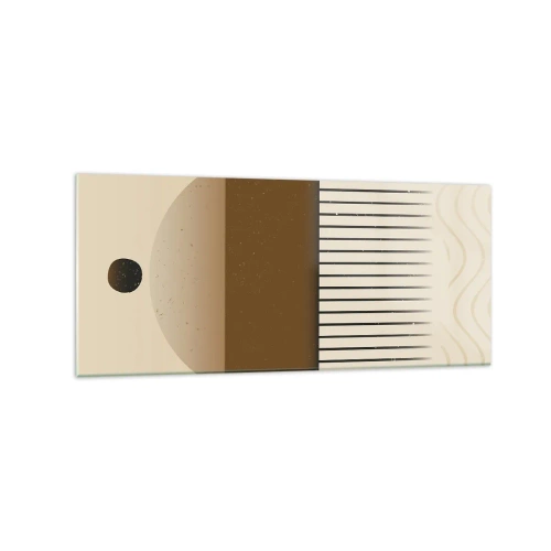 Billede på glas - Forskellige stater - 120x50 cm