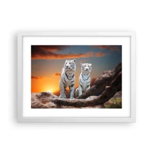 Plakat i hvid ramme - Ligesom i Narnia - 40x30 cm