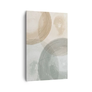 Lærredstryk - Billede på lærred - Gennemtrængning af verdener - 80x120 cm